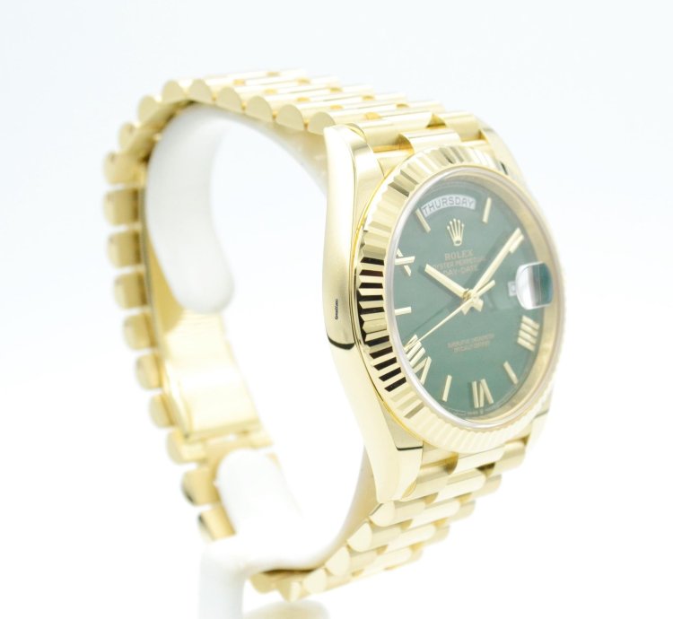 Rolex Day-date 40 228238 Green Unworn 12-2024