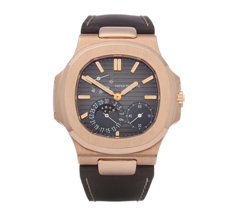 Patek Philippe Nautilus 18k Rose Gold 5712r-001 - Ats-w007891