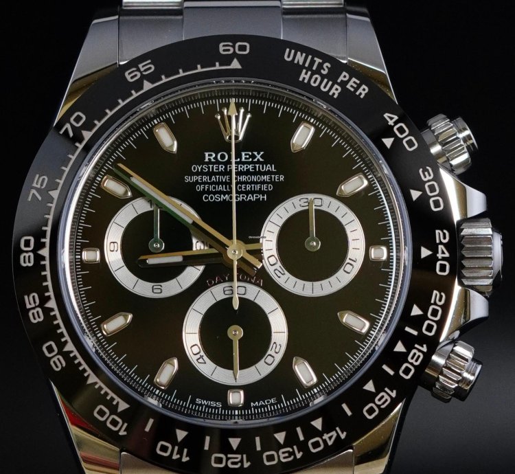 Rolex Daytona Ceramic Bezel Black Dial 2023 Full Set