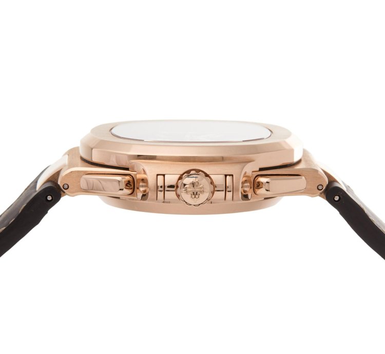 Patek Philippe Nautilus 18k Rose Gold 5980r-001 - Ats-w007750
