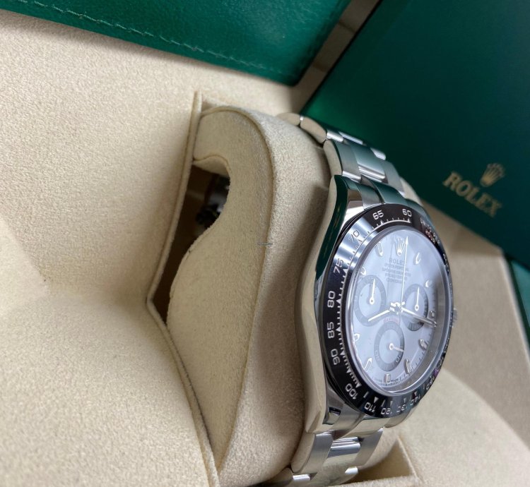 Rolex Daytona Ceramic Bezel White Dial 116500ln New 2022