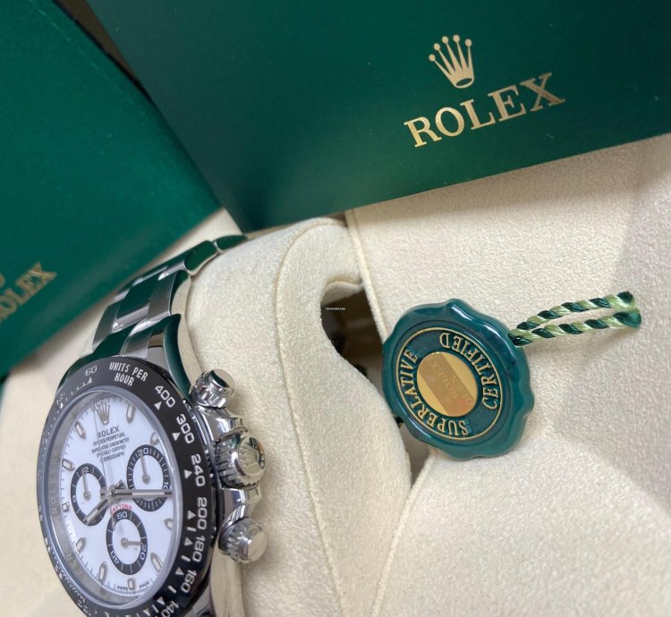 Rolex Daytona Ceramic Bezel White Dial 116500ln New 2022