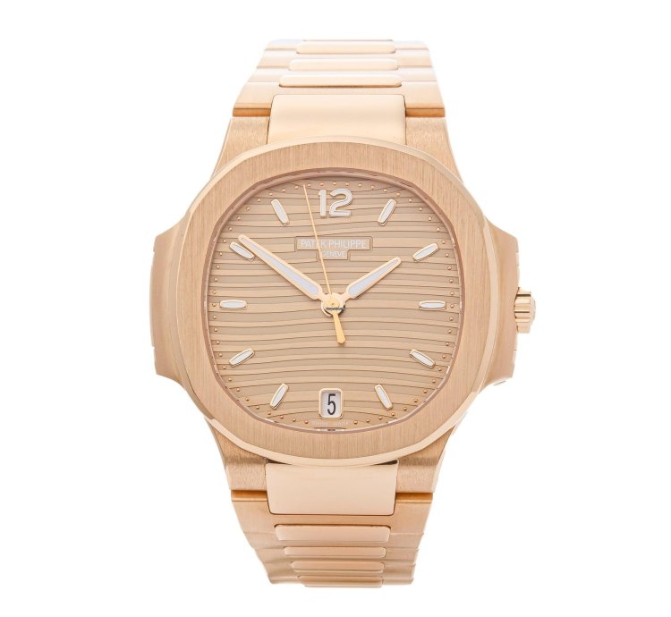 Patek Philippe Nautilus 18k Rose Gold 7118 1r-010 - Tow005