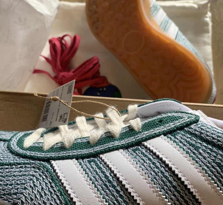 Sean Wotherspoon Adidas Gazelle Hemp Green Size 10