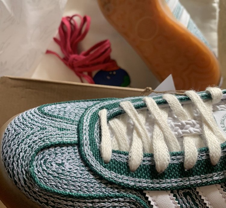 Sean Wotherspoon Adidas Gazelle Hemp Green Size 10