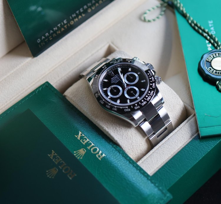 Rolex Daytona Ceramic Black Dial New 2023 Full Set