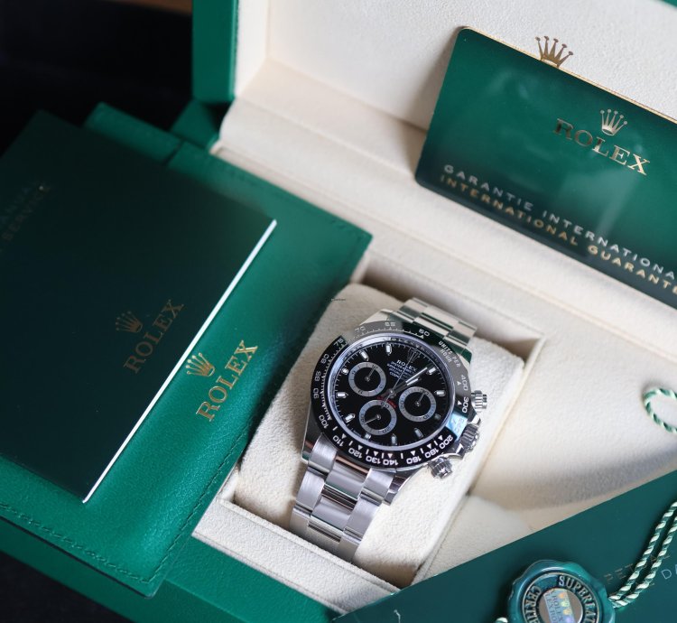 Rolex Daytona Ceramic Black Dial New 2023 Full Set