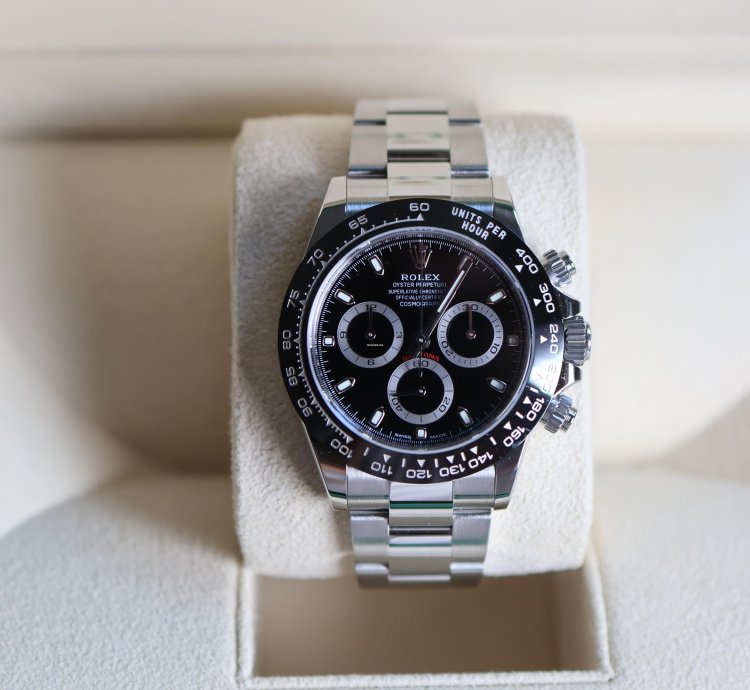 Rolex Daytona Ceramic Black Dial New 2023 Full Set