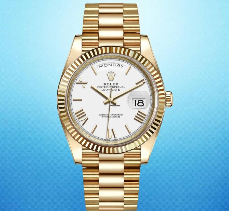Rolex Day-date 40 228238 White Day-date 40 New