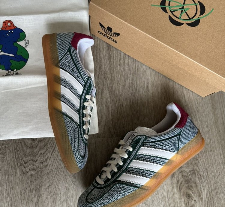 Sean Wotherspoon Hemp Green Adidas Gazelle Indoor