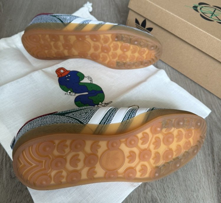 Sean Wotherspoon Hemp Green Adidas Gazelle Indoor