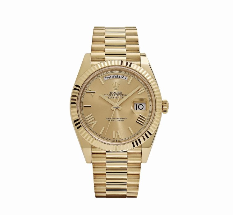 Rolex Day-date 40 228238 Yellow Gold Champagne Roman Dial 2024