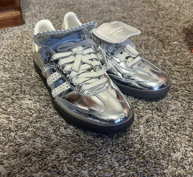 Silver Metallic Gum Wales Bonner Adidas Sambas