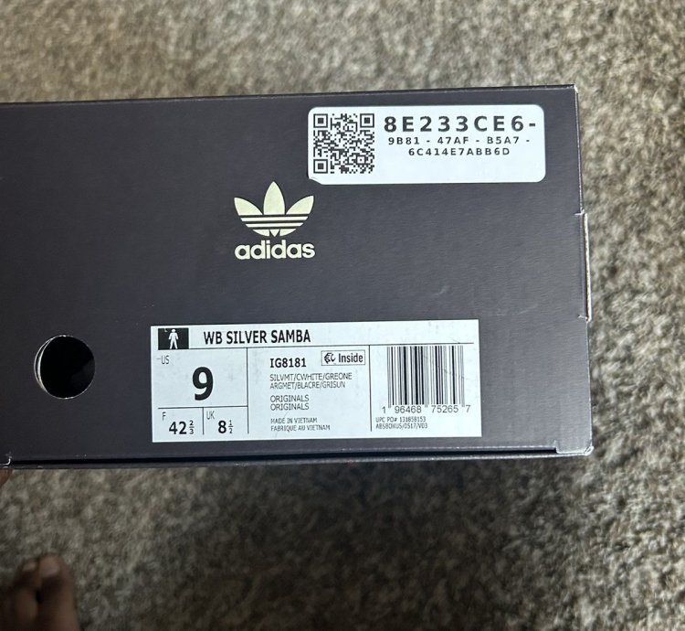 Silver Metallic Gum Wales Bonner Adidas Sambas