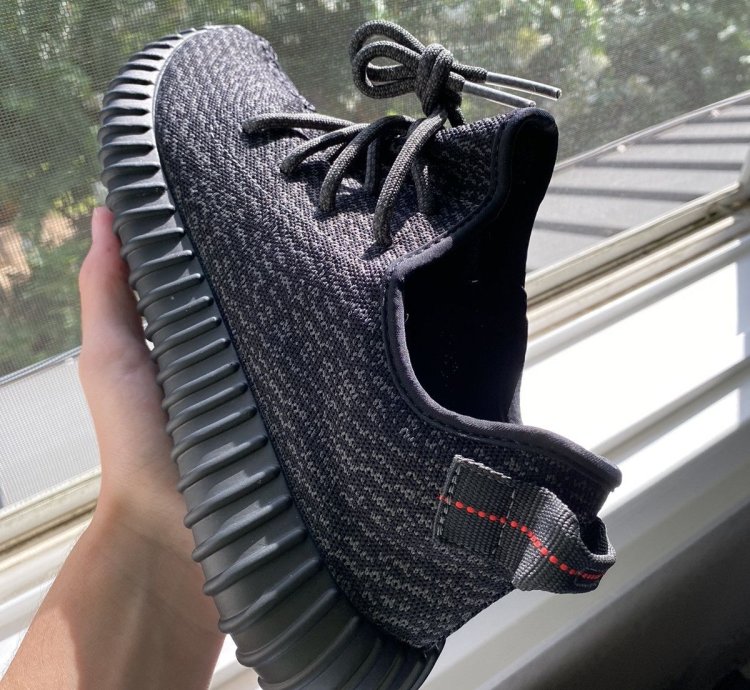 Size 10 5 Adidas Yeezy Boost 350 Pirate Black 2023 Bb5350