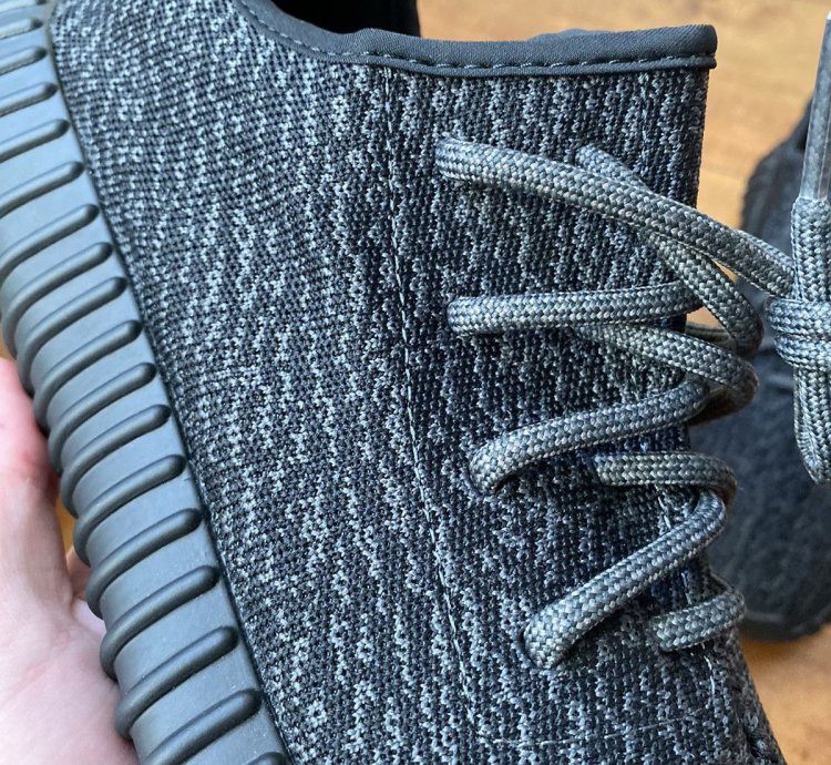 Size 10 5 Adidas Yeezy Boost 350 Pirate Black 2023 Bb5350