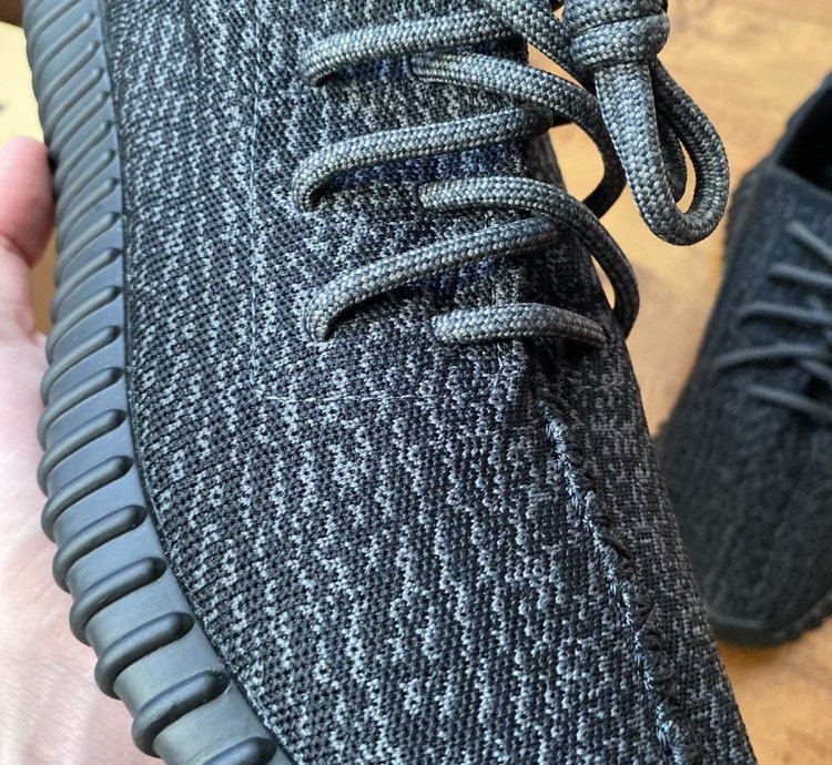 Size 10 5 Adidas Yeezy Boost 350 Pirate Black 2023 Bb5350