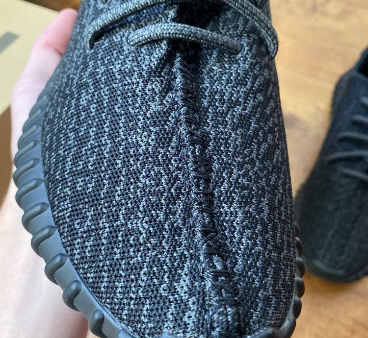 Size 10 5 Adidas Yeezy Boost 350 Pirate Black 2023 Bb5350
