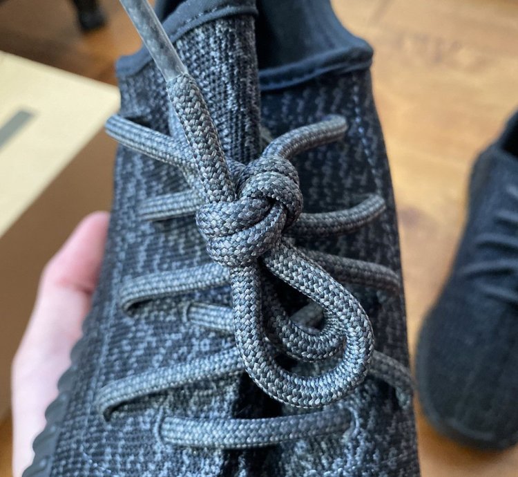 Size 10 5 Adidas Yeezy Boost 350 Pirate Black 2023 Bb5350