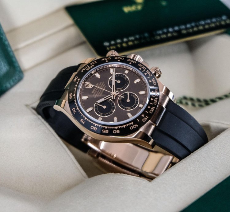 Rolex Daytona Chocolate Brown Dial Everose Gold New 2022 Full Set
