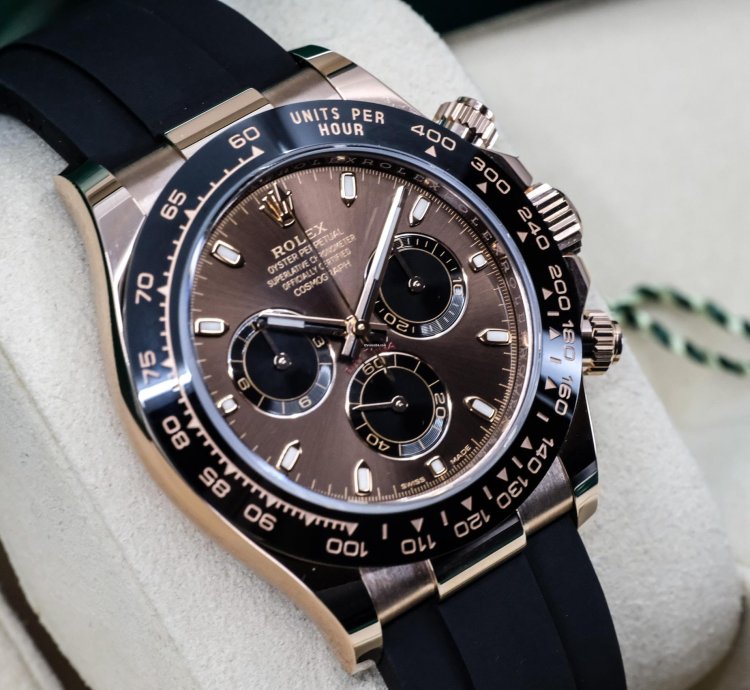 Rolex Daytona Chocolate Brown Dial Everose Gold New 2022 Full Set