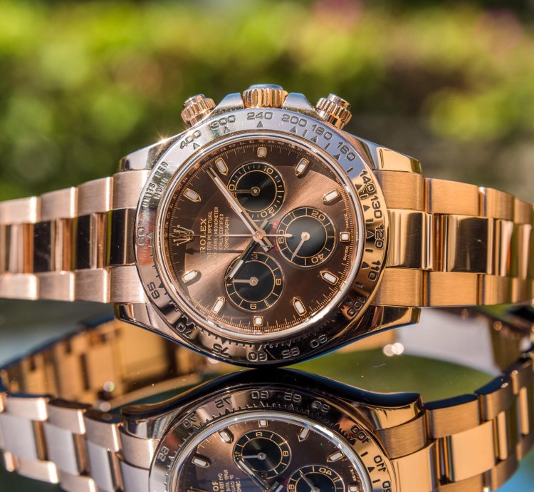 Rolex Daytona Chocolate Dial - Everose Oyster Bracelet - Discontinued