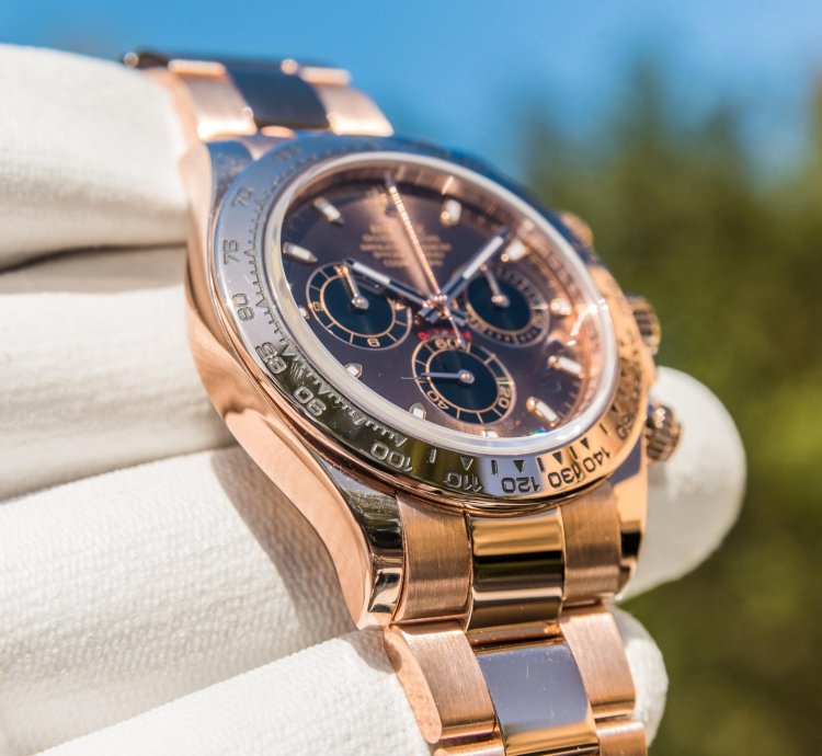 Rolex Daytona Chocolate Dial - Everose Oyster Bracelet - Discontinued
