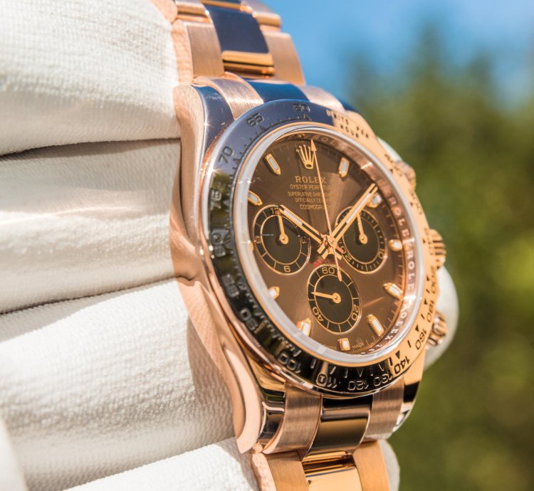 Rolex Daytona Chocolate Dial - Everose Oyster Bracelet - Discontinued