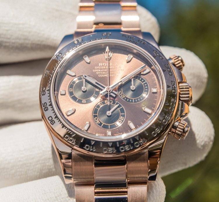 Rolex Daytona Chocolate Dial - Everose Oyster Bracelet - Discontinued