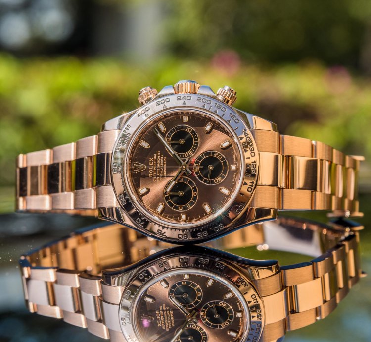 Rolex Daytona Chocolate Dial - Everose Oyster Bracelet - Discontinued