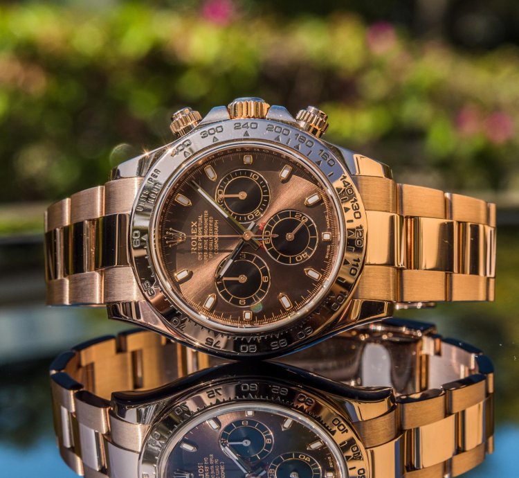 Rolex Daytona Chocolate Dial - Everose Oyster Bracelet - Discontinued