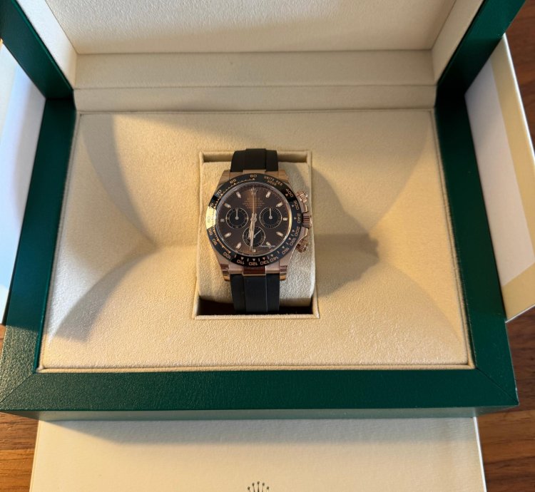 Rolex Daytona Chocolate Dial 116515ln New Full Stickers