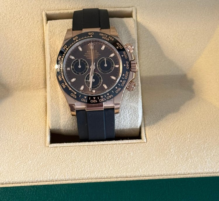 Rolex Daytona Chocolate Dial 116515ln New Full Stickers