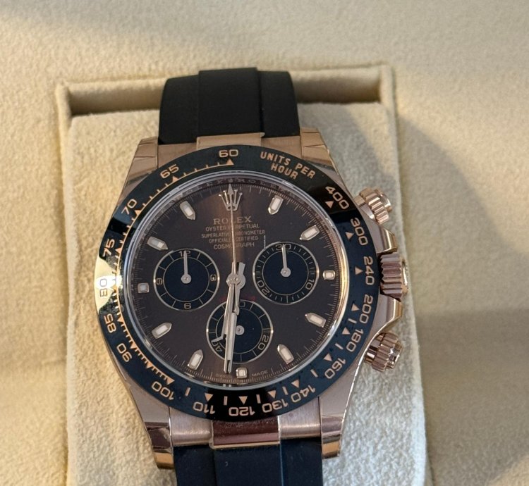 Rolex Daytona Chocolate Dial 116515ln New Full Stickers