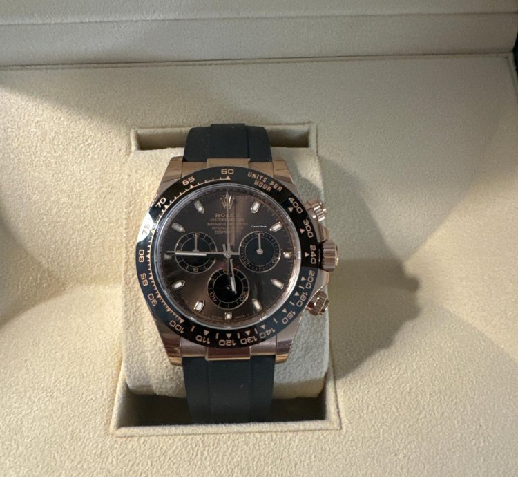 Rolex Daytona Chocolate Dial 116515ln New Full Stickers