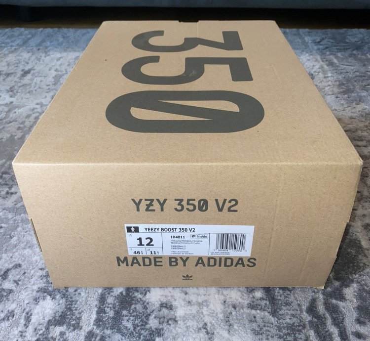 Size 12 - Adidas Yeezy Boost 350 V2 Low Mx Dark Salt New