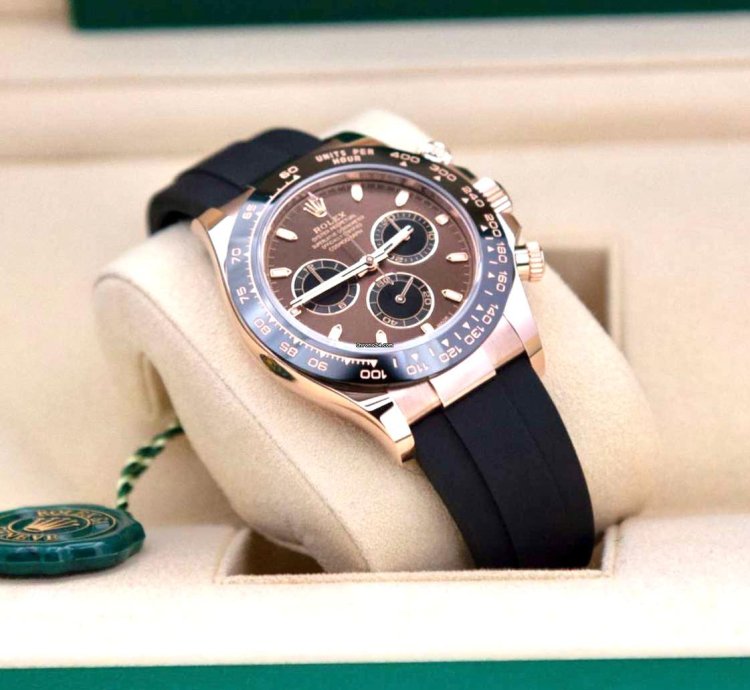 Rolex Daytona Chocolate Dial 116515ln Unworn Full Set