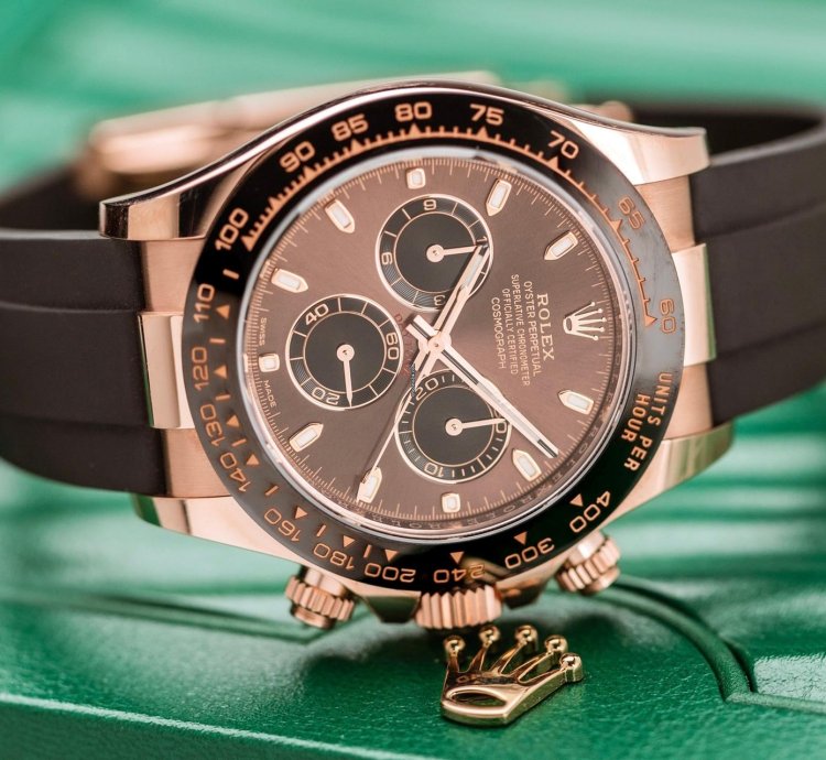Rolex Daytona Chocolate Dial 116515ln Unworn Full Set