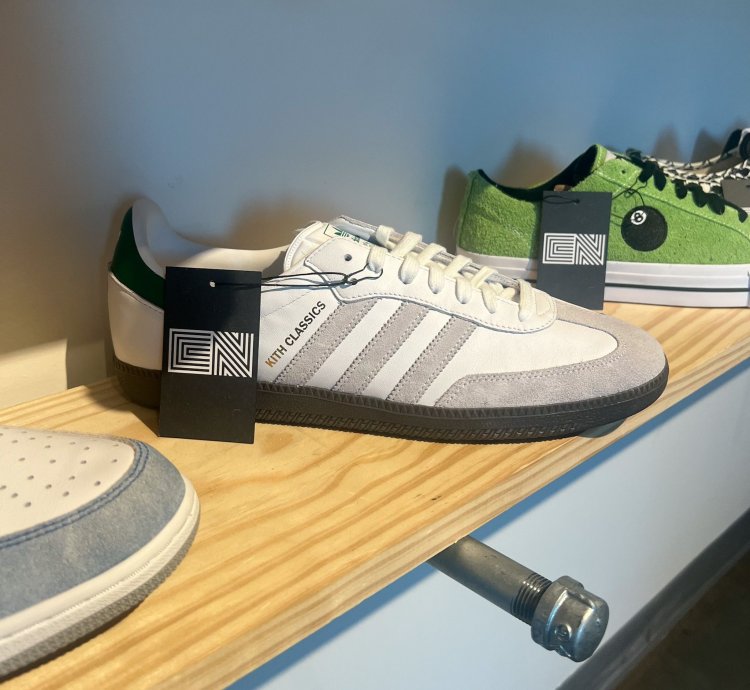 Size 12 Kith Adidas Samba Og White