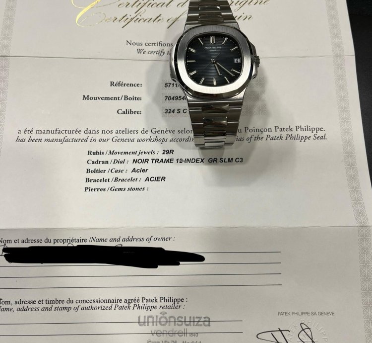 Patek Philippe Nautilus 2017-nautilus-5711-full Set