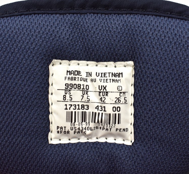 1999 Nike Air Famished Mid Acg Denim Blue Dijon Ds