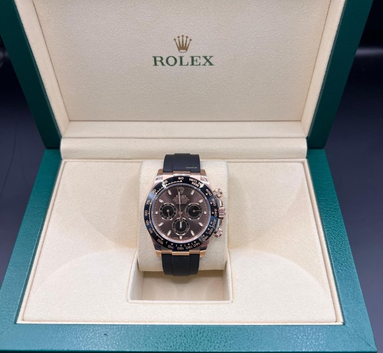 Rolex Daytona Chocolate Dial Oyster Flex