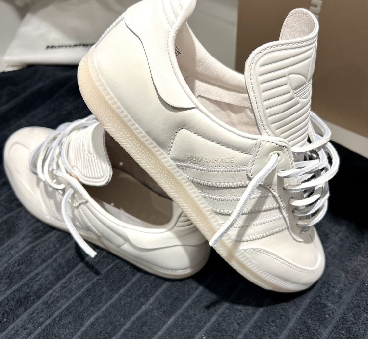 Size 8 5 Pharrell Humanrace Adidas Samba Og In Cloud White