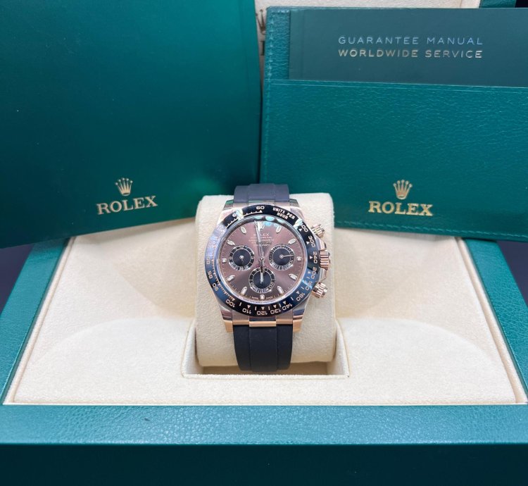 Rolex Daytona Chocolate Dial Oyster Flex