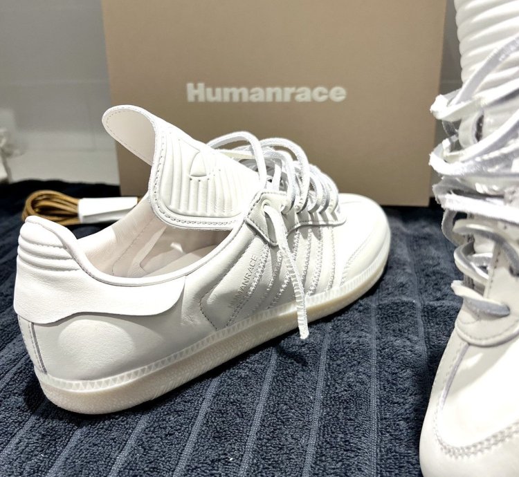 Size 8 5 Pharrell Humanrace Adidas Samba Og In Cloud White