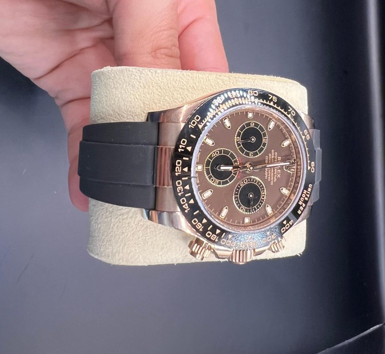 Rolex Daytona Chocolate Dial Oyster Flex