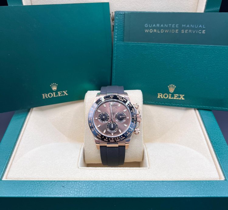 Rolex Daytona Chocolate Dial Oyster Flex