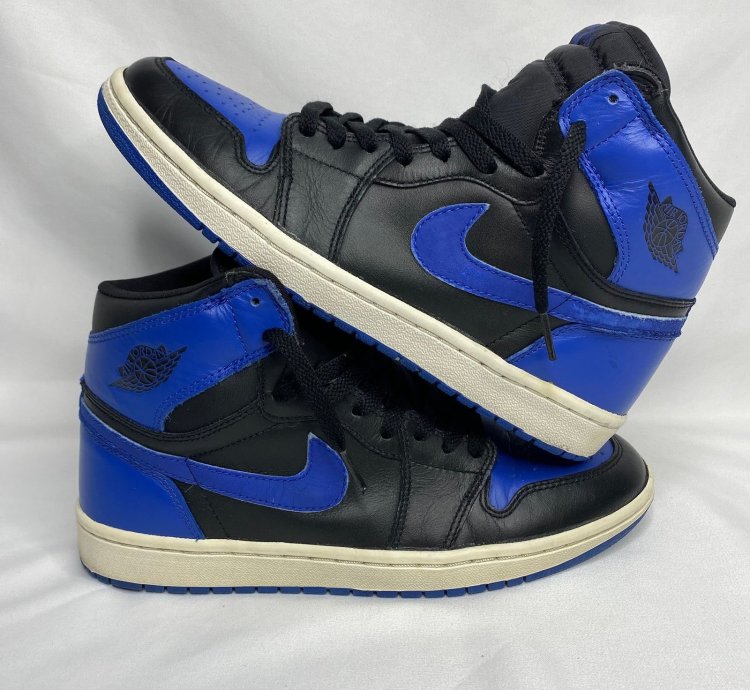 2001 Nike Air Jordan 1 One Royal Size 9 With Box