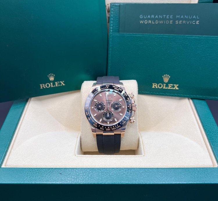 Rolex Daytona Chocolate Dial Oysterflex Discontinued