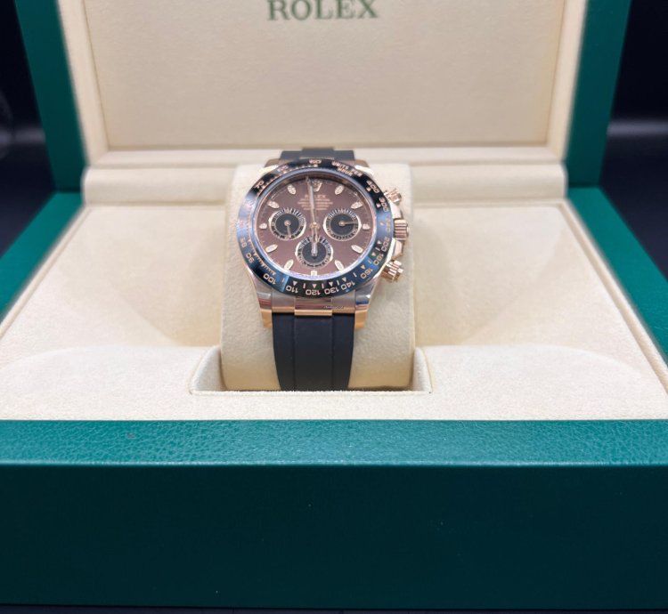Rolex Daytona Chocolate Dial Oysterflex Discontinued